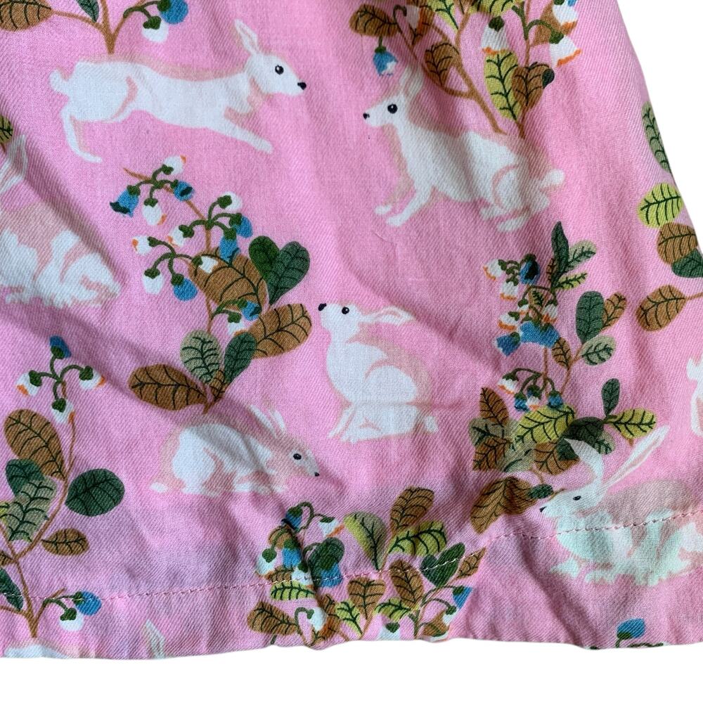 Pink Chicken Bunny Rabbit Print Dress - Picture 8 of 10